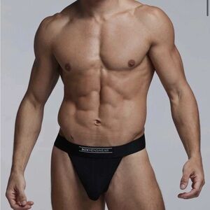 Box Menswear mens Thong 3.0 Black M